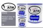 Preview: Mazda, Medium Gray Pri Metallic (lower color), TP: 1L Lackdose + 1L Klarlack + 500ml Härter - Set, von ATW Autoteile West.
